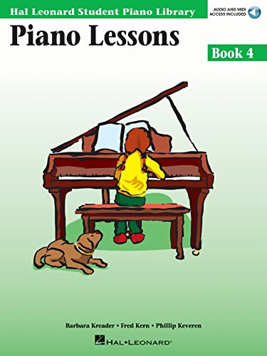 Piano Lessons Book 4: Hal Leonard Student Piano Library von HAL LEONARD